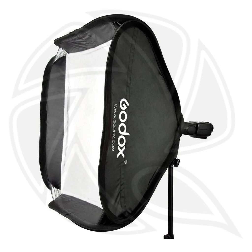 GODOX SFUV  SPEEDLITE S BRACKET KIT with SOFTBOX 60X60cm (BOWENS MOUNT ) for SPEEDLIGHT