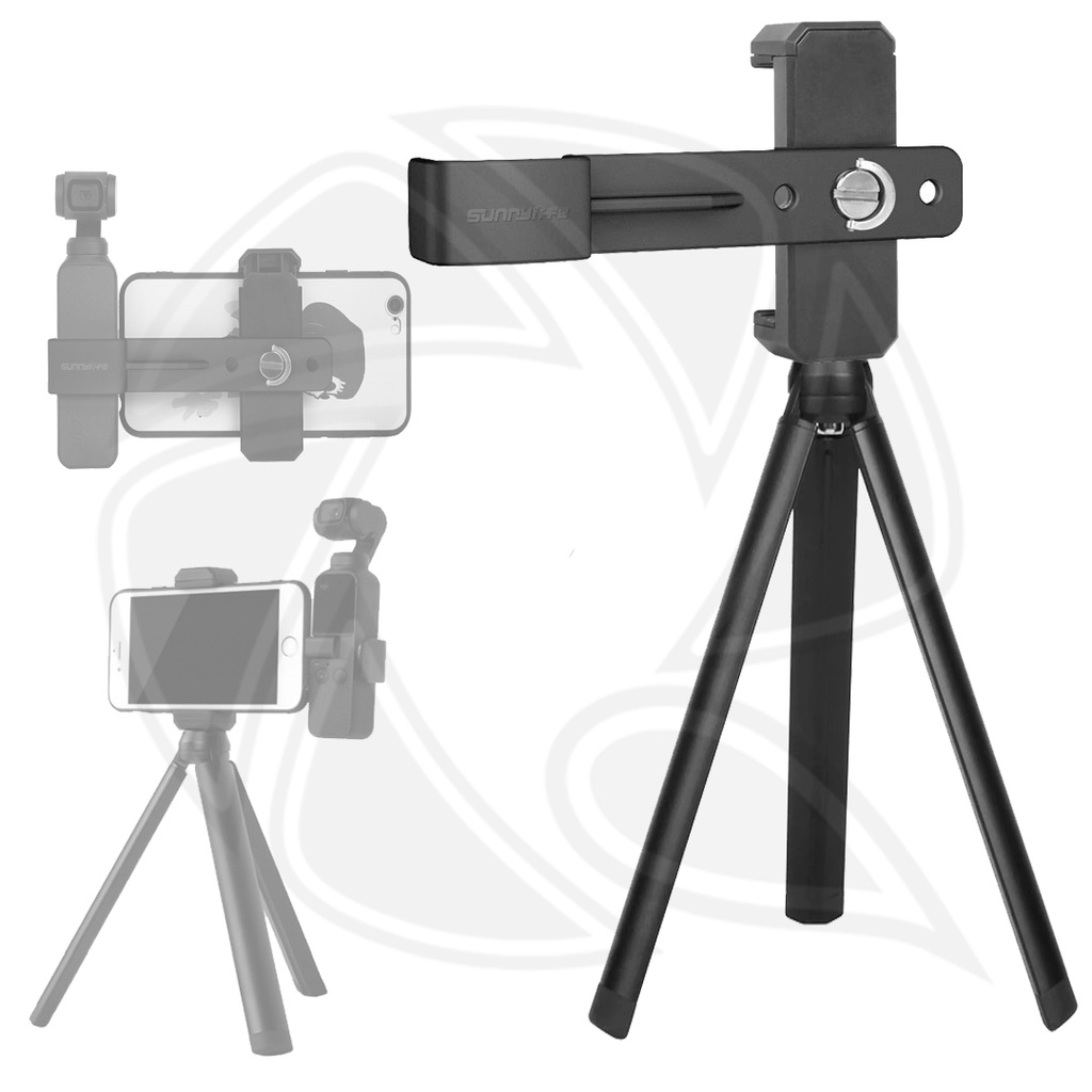 SUNNY LIFE SMARTPHONE HOLDER &amp; TRIPOD FOR OSMO POCKET - OP-ZJ044-D