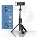 P60D-MONOPOD STAND WIRELESS LIVE BROADCAST SELFIE STICK 100cm