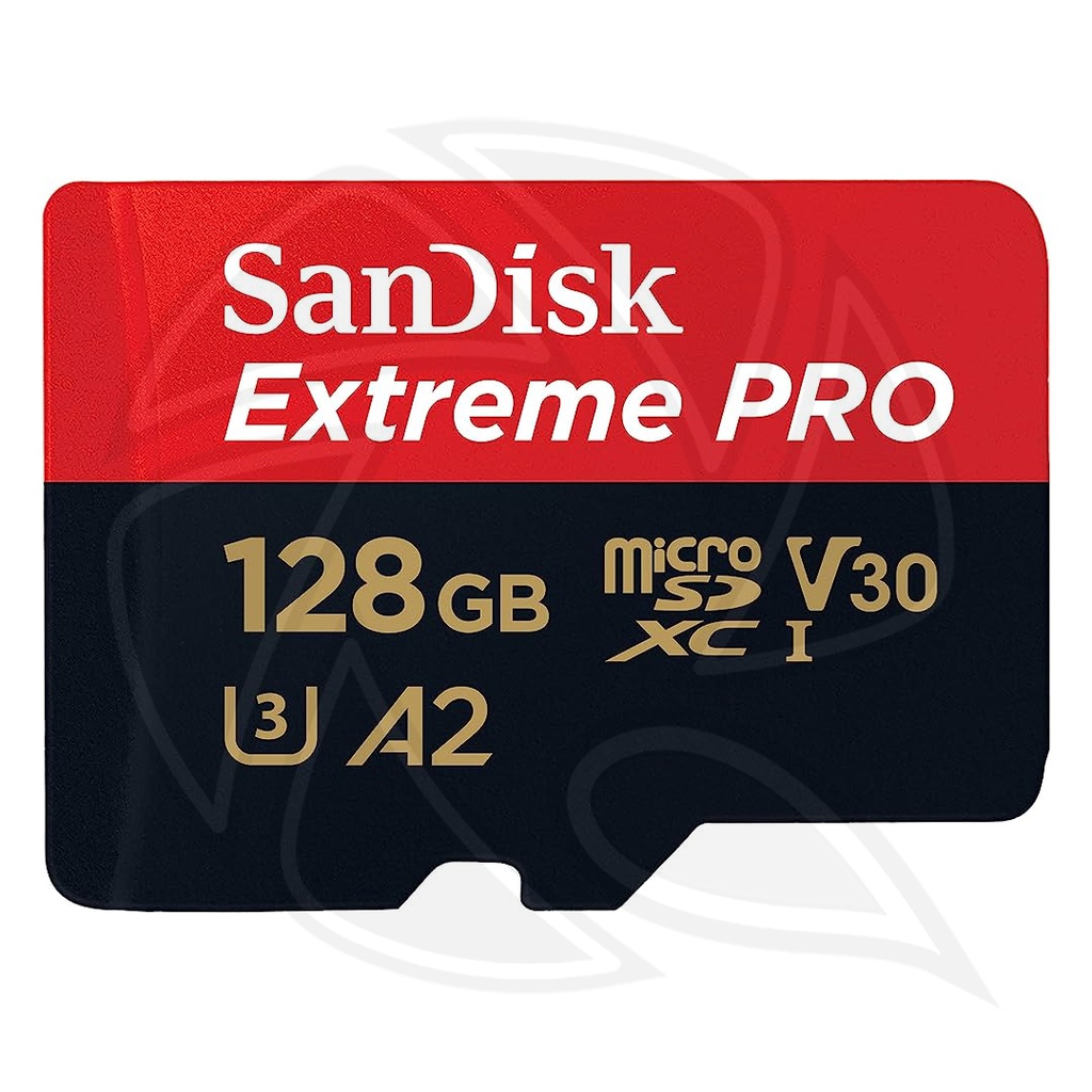 SANDISK 128GB 170MB/S Extreme PRO microSDXC UHS-I with Adapter