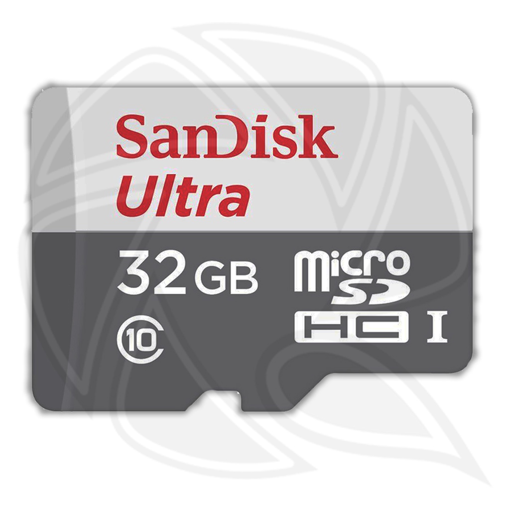SANDISK 32GB 100MB/S Ultra microSDHC UHS-I with adapter