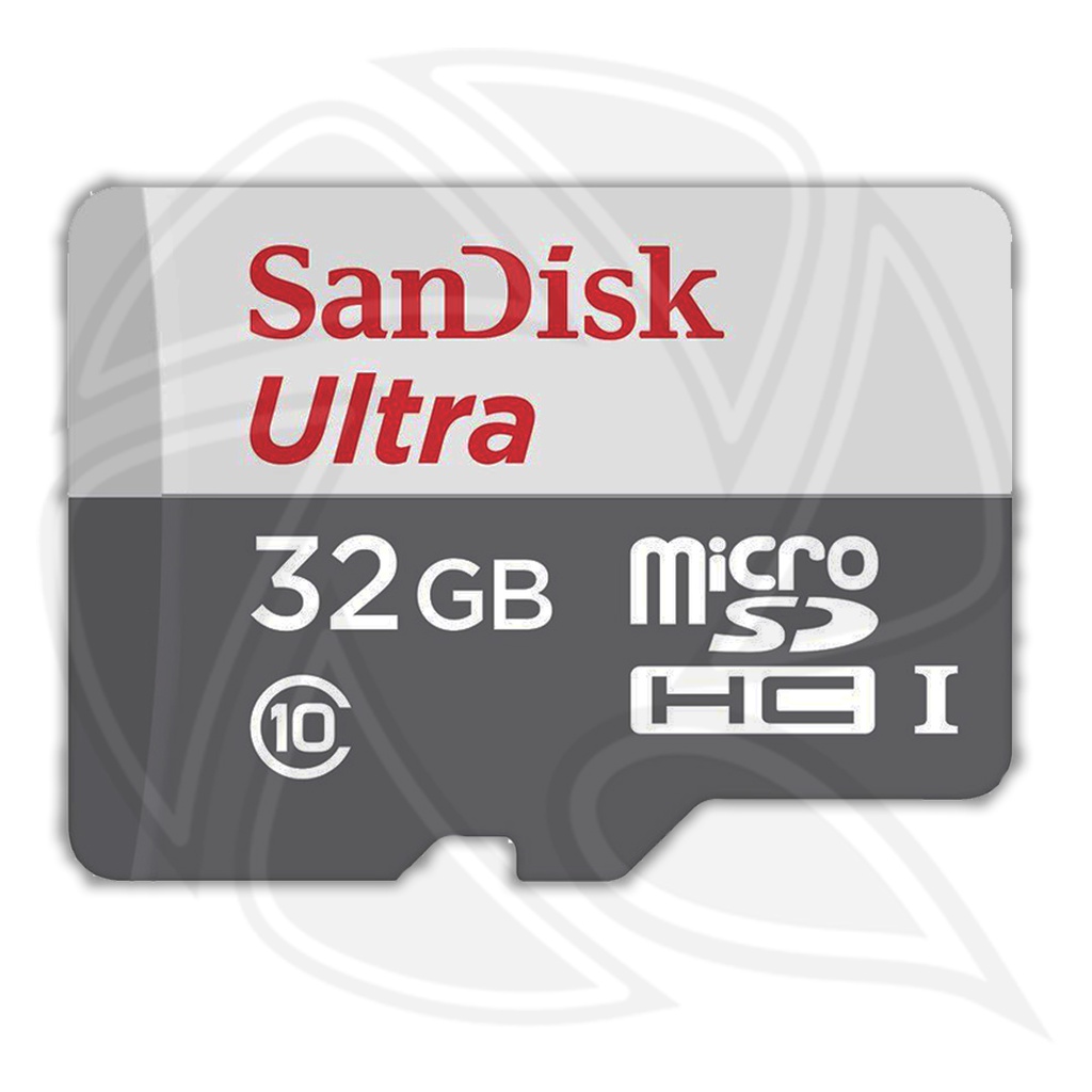 SANDISK Ultra 32GB 100MB/S micro SDHC UHS-I Card (SDQUNR-032G-GN3MN)