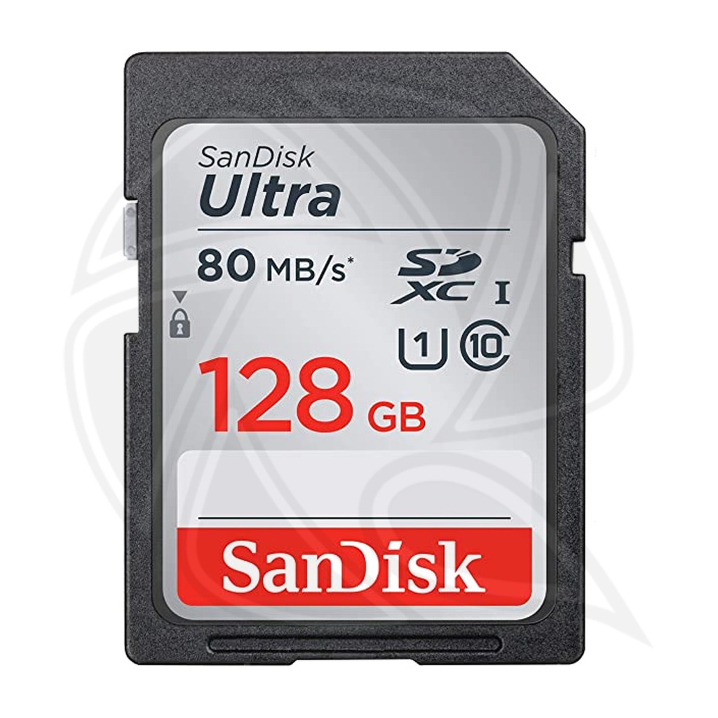 SANDISK 128GB 80MB/S Ultra SDXC UHS-I