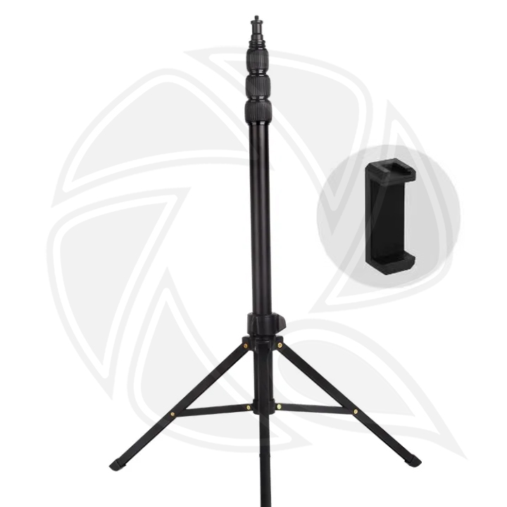 JMARY MT45 Selfie Stick Tripod 168cm Extendable Travel Tripod Stand with Phone Clip