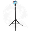 JMARY MT45 Selfie Stick Tripod 1.68m Extendable Travel Tripod Stand with Phone Clip