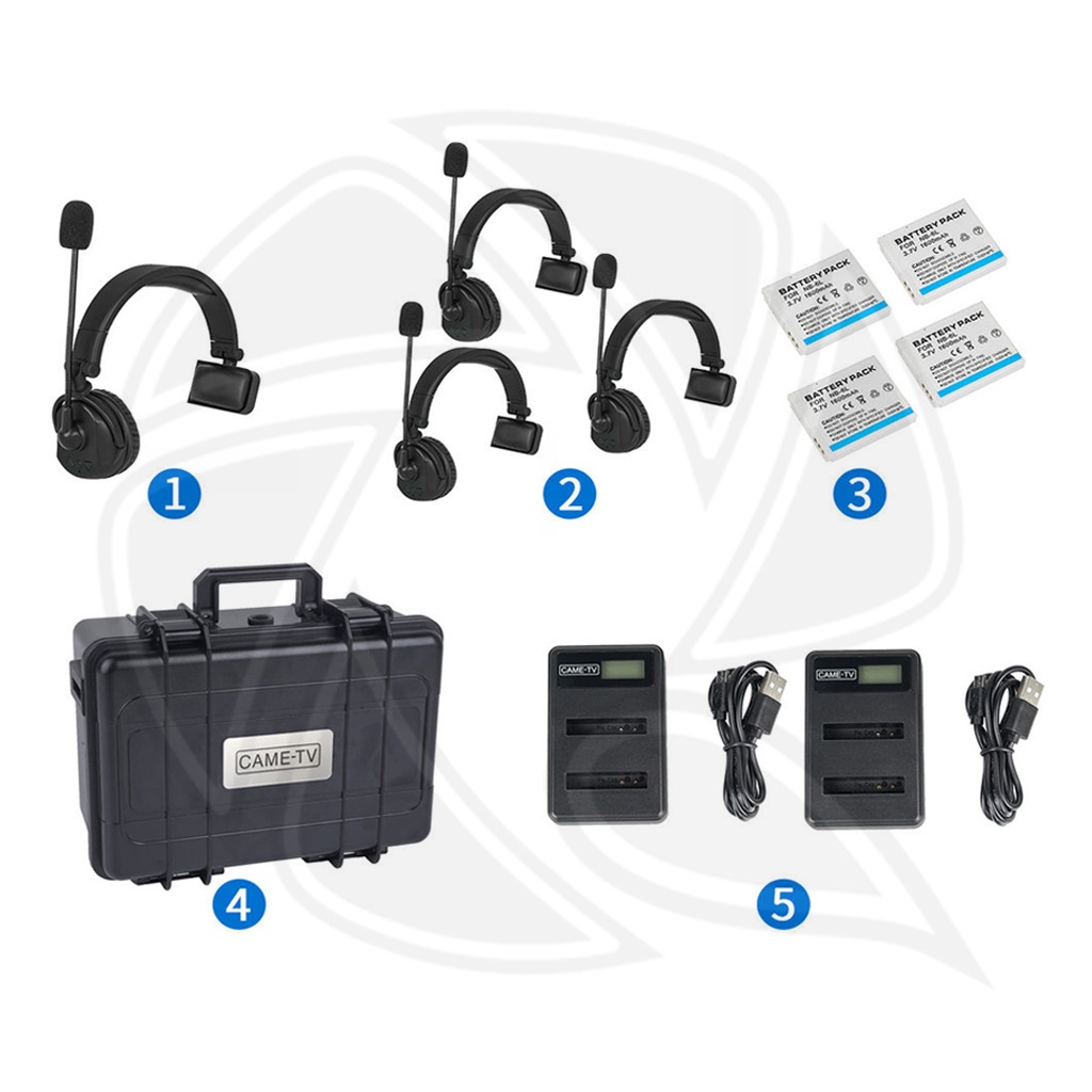 CAME - TV 4kit- EU WAERO- WIRLESS HEADSET