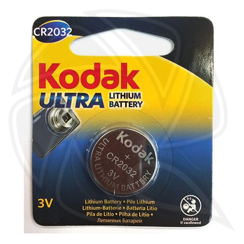 Kodak Ultra Lithium Battery  3V- CR2032