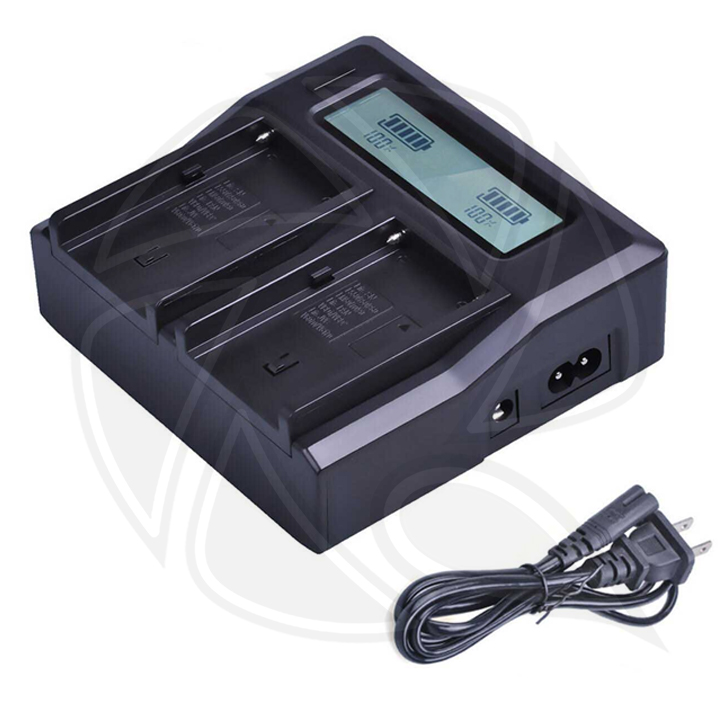 NP-F970 LCD DUAL CHARGER 
