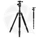 TRIOPO  TRIPOD MT2804C Adjustable Portable Aluminum Tripod with NB-2S Ball Head