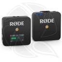 RODE Wireless GO (Black)Compact Wireless Microphone System  (2.4 GHz) (Neck mic. Wireless)