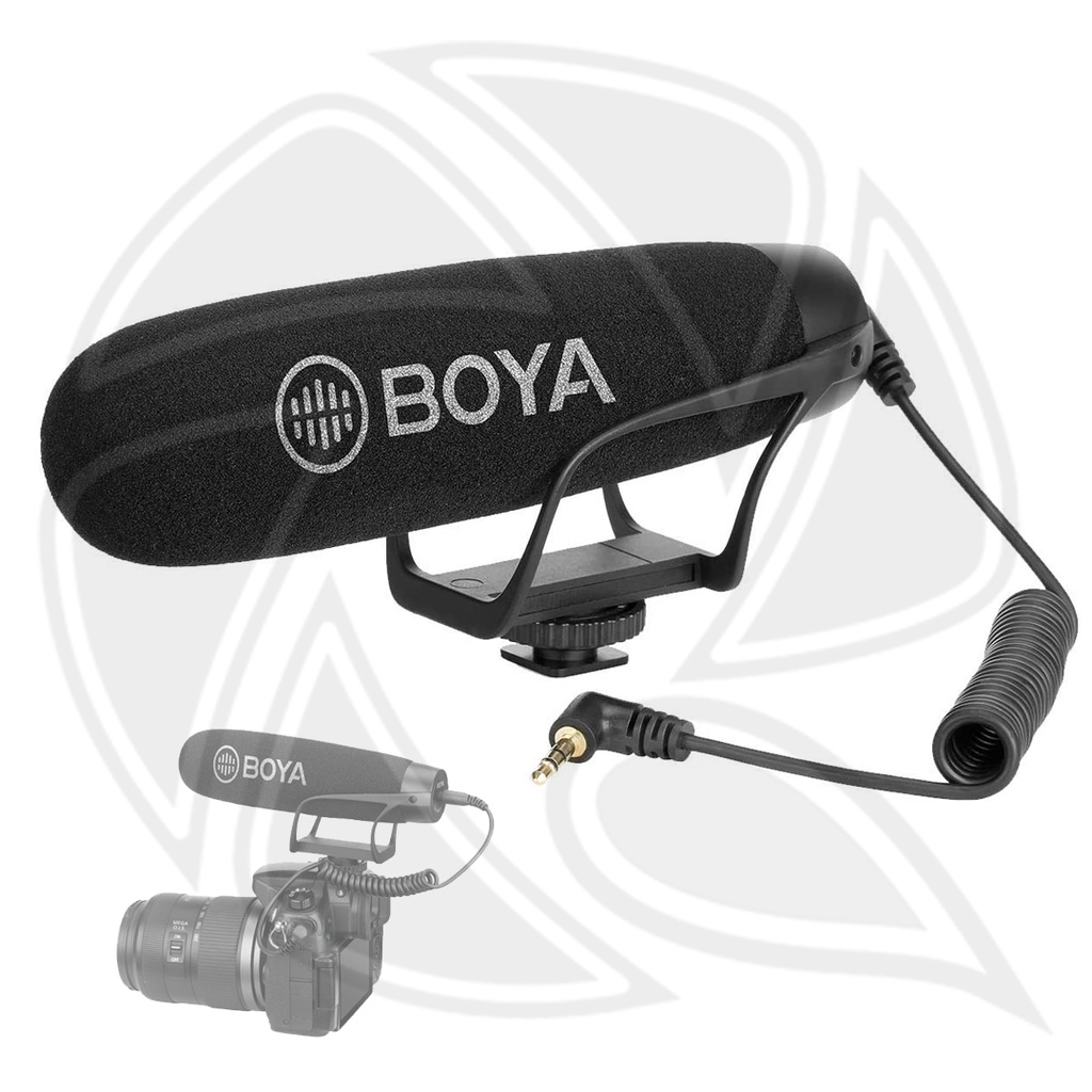 BOYA- BY- BM2021 Cardioid Shotgun Microphone for DSLRs and Smartphone