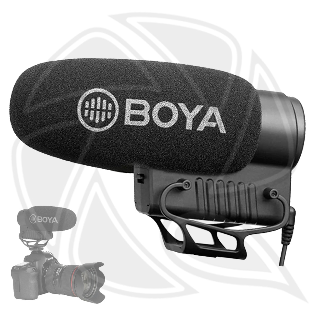 BOYA-BY-BM3051S - Stereo/Mono shotgun microphone