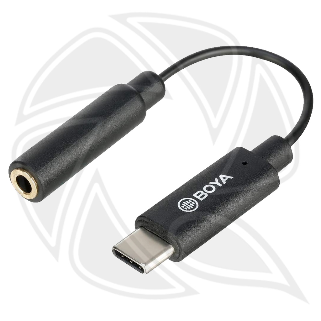 BOYA-BY-K4  3.5mm TRS (Female) to Type-C (Male) Audio Adapter