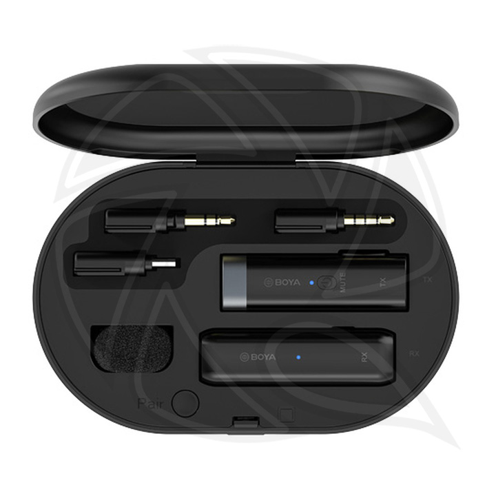 BOYA-BY - WM3U One Channel Wireless Microphone for Android ,Type-C, Cameras (Neck mic. Wireless)