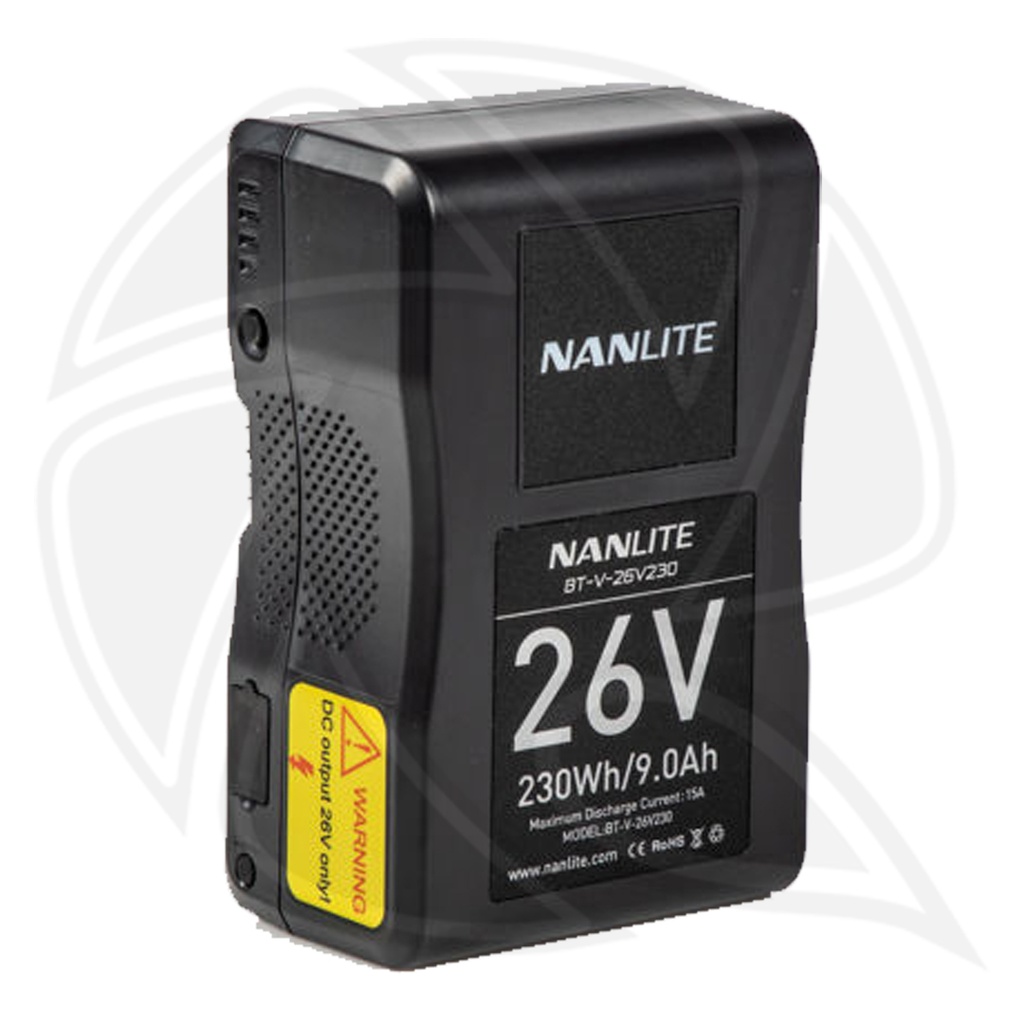 NANLITE BT-V-26V 230 V-Mount Li-Ion Battery