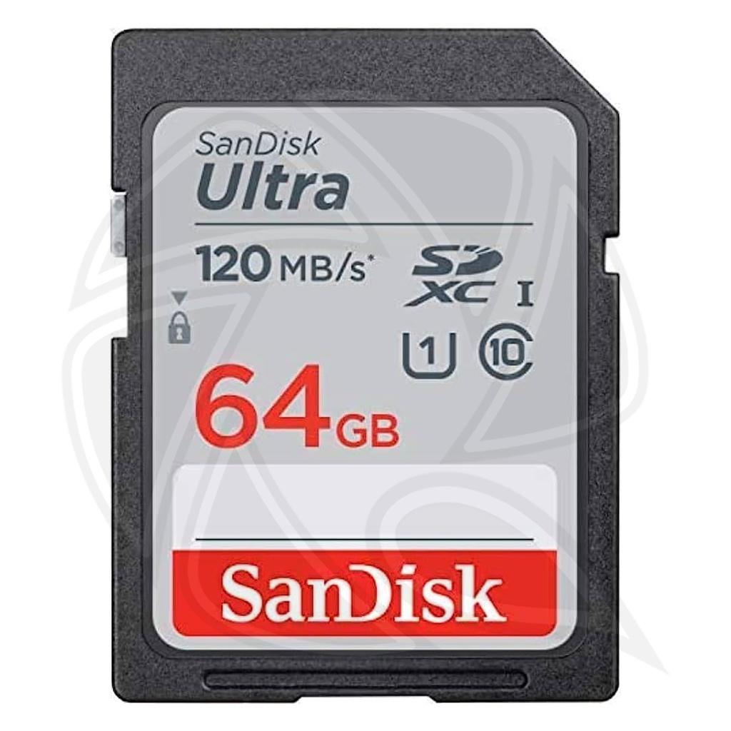 SANDISK Ultra 64GB 120MB/s SDXC UHS-I