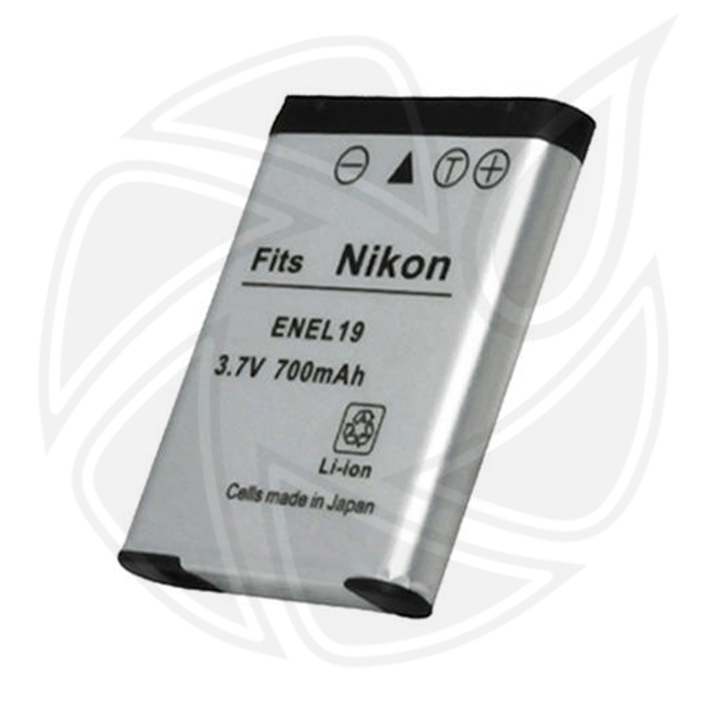 En El19 Lithium Ion Battery 700mah For The Nikon Coolpix S3100 S3300 And S4100 Cameras Qartaj